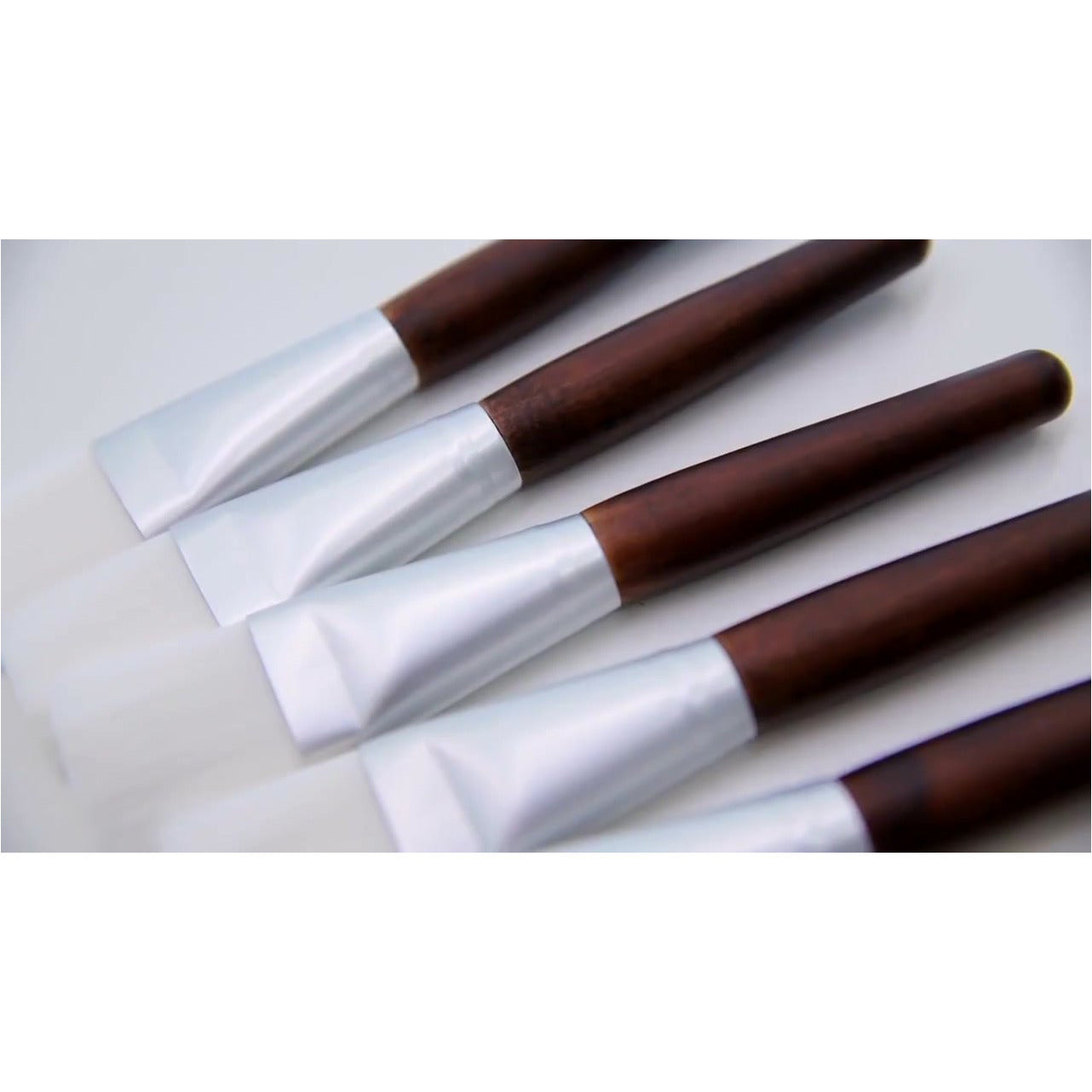 Vegan Face Mask Brush w- Wooden Handle