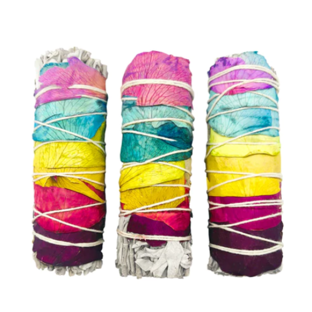 7 Chakra Sage Smudge Stick