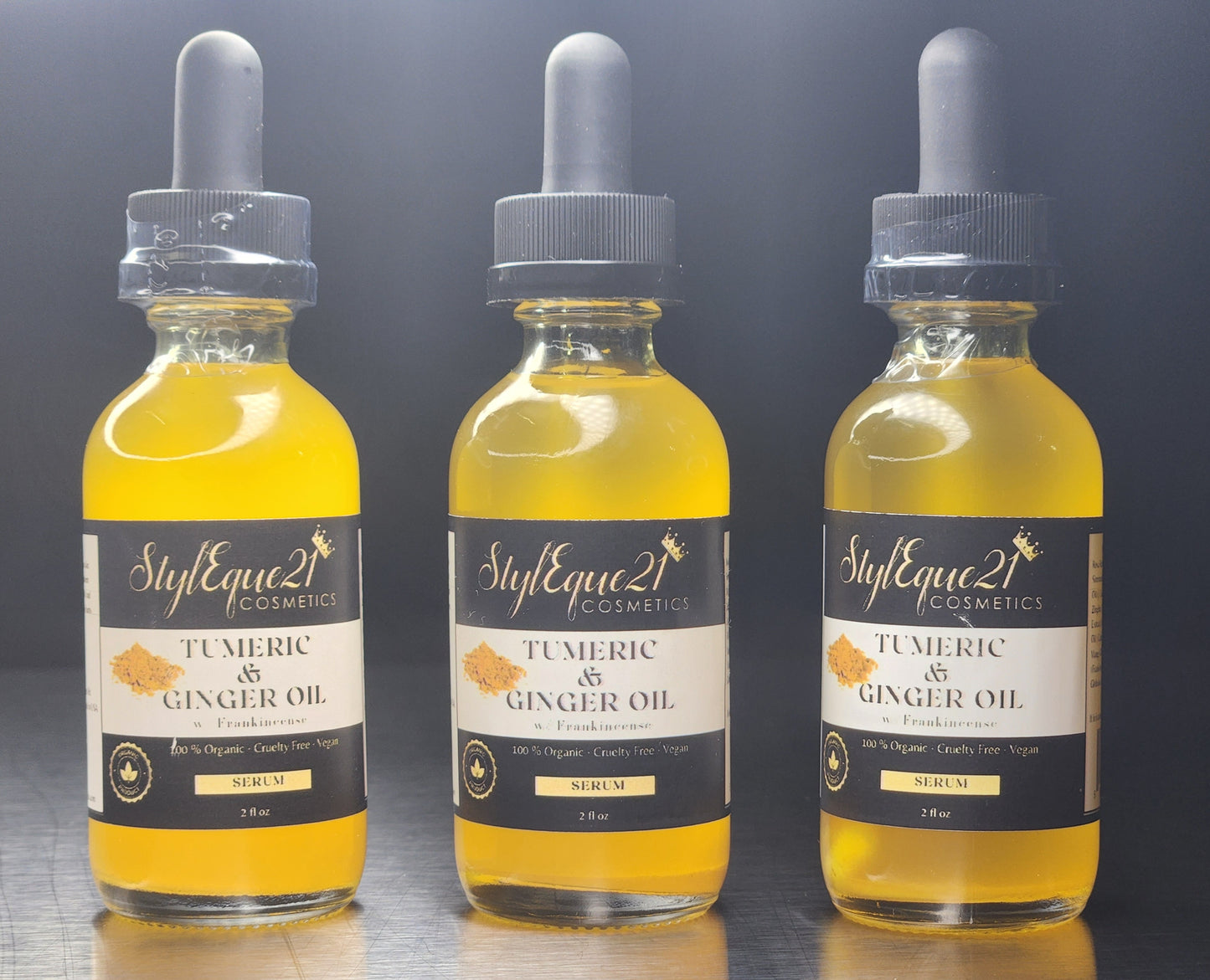 Turmeric & Ginger Oil w/ Frankincense Resin