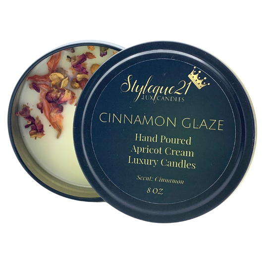 Cinnnamon Glaze Candle 8 OZ